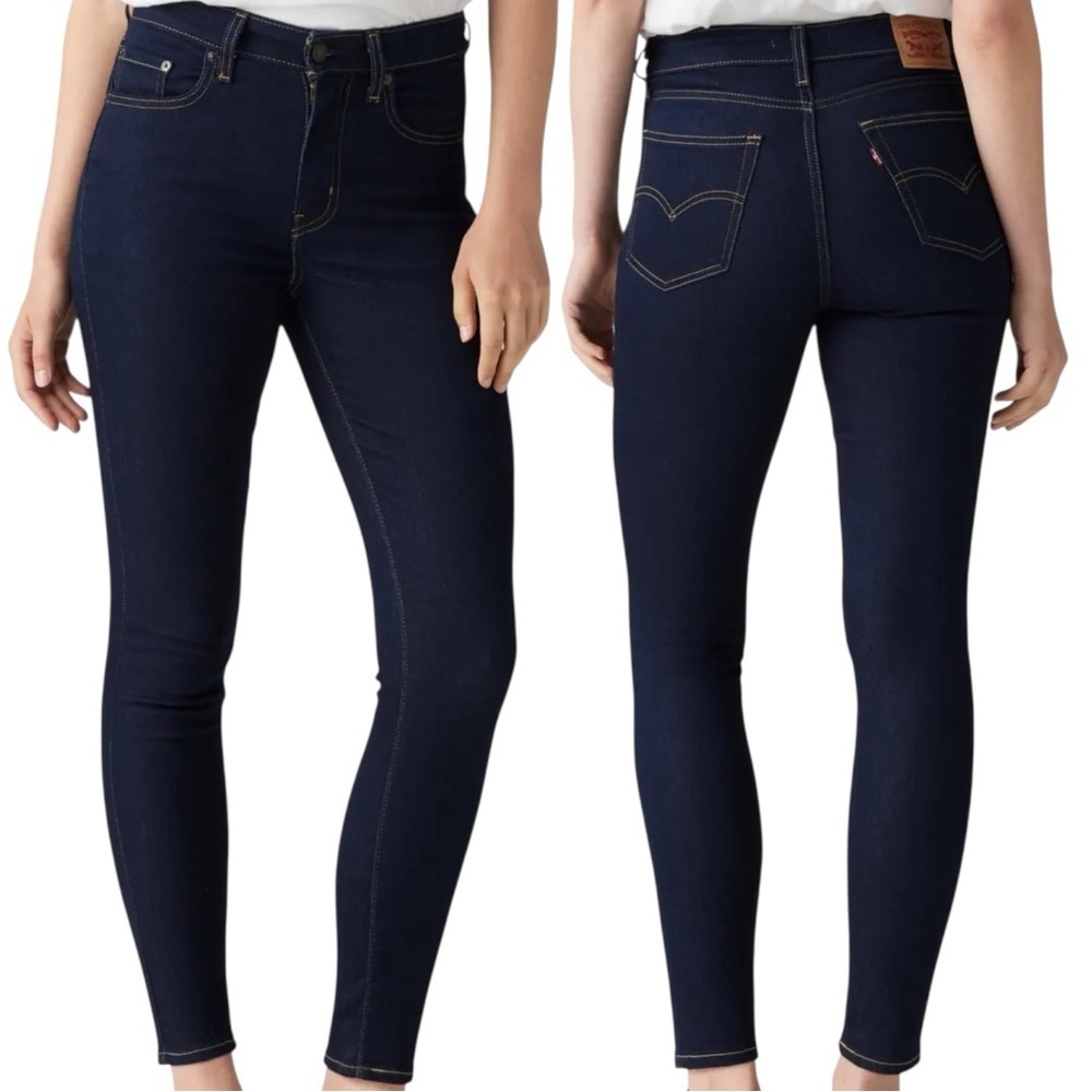 Levi’s 721 High-Rise Skinny Stellar Stretch Dark Wash W32 L30